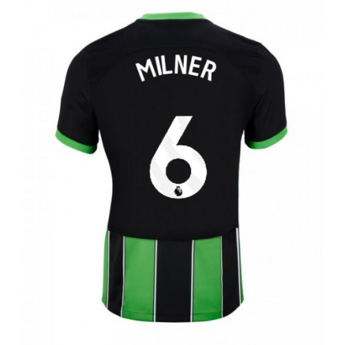 Fotbalové Dres Brighton James Milner #6 Alternativní 2024-25 Krátký Rukáv